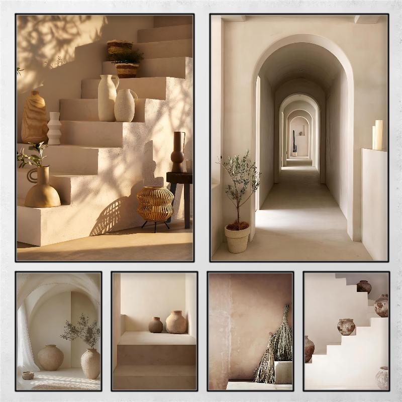 1pc Hot Modern Bohemian Classic Vase Still Life Wall Art Poster HD Posters Home Room Bar Cafe Decor Art Wall Painting Picture