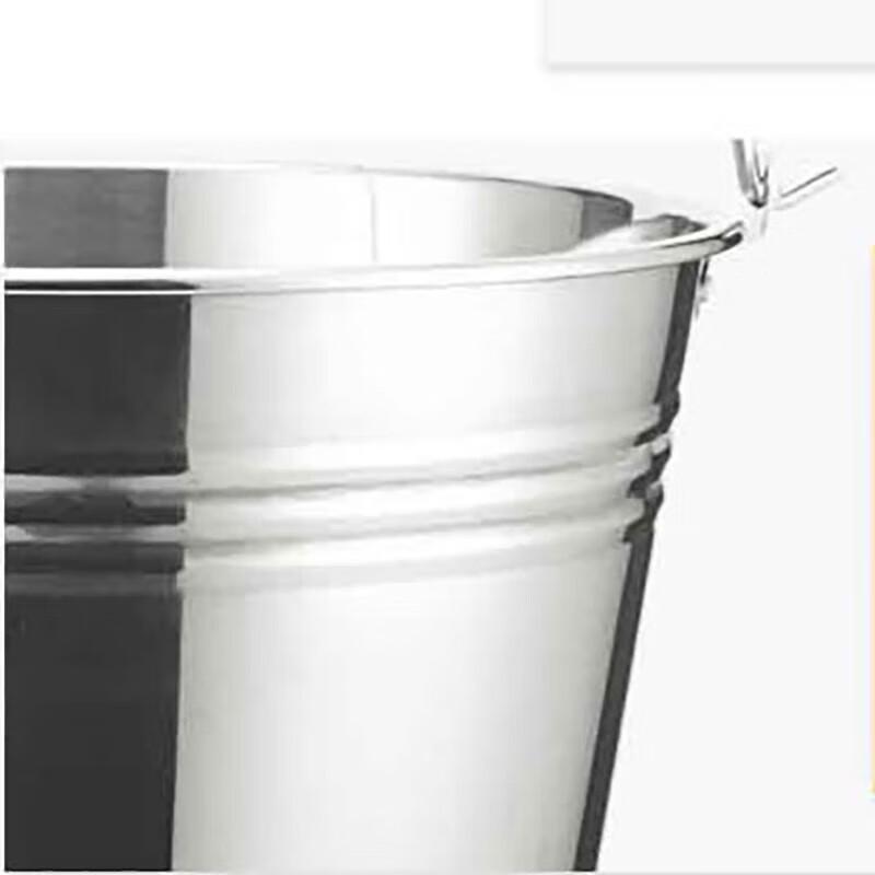 Homeglen Verdickter Edelstahl-Wassereimer