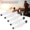 5PCS Portable PVC Fishing Rod Tip Cap 3 Sizes White Fishing Rod Cover Rod Top Cover Fishing Accessories