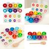Classification Balls Cups Kids Educational Toy For Counting And Sorting Color
