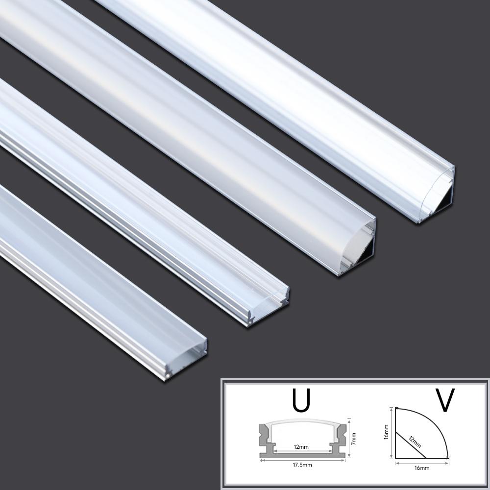 Corner Aluminum Profile Channel For LED Strip Light Ceiling Wall Corner Mounting Holder
