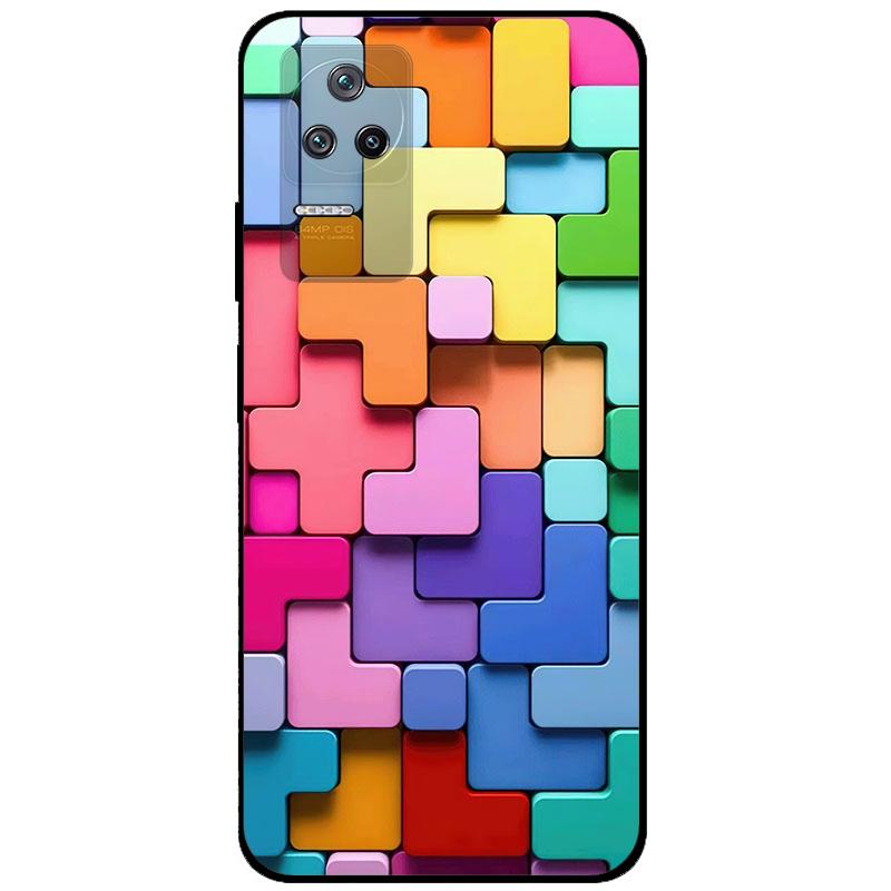 Cover for Xiaomi Poco F4 5G Case Black Soft Silicone TPU Phone Covers for Xiaomi Poco F4 Case 2022 Funda Bumper PocoF4 F 4 Coque