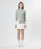 AVEN Front Slit Knit Pullover Mint