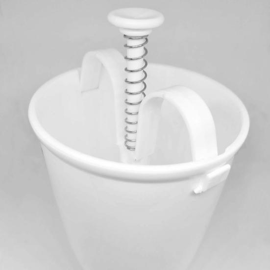 Portable Manual Waffle Dispenser Plastic Donut Maker Baking Machine DIY Tool