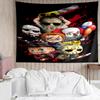 1PC Horror Movie Icons K-pop music group Tapestry Accessories for Bedroom,Livingroom, dormitory Room Wall Decor Fan Birthday Gifts
