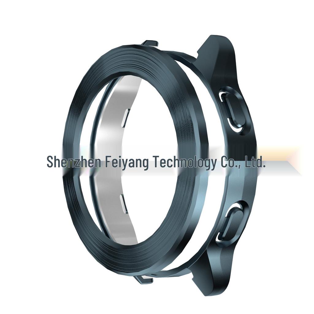 Xiaomi S3 Electroplated Hard Case: Hollow PC Protective Cover for Xiaomi Watch.