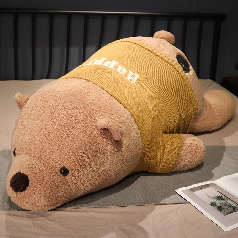 

Sweater, Polar Bear Doll, Large Plush Toy, Siding Pillow, Bed, Doll Pillow, Birthday Gift Girl 90cm