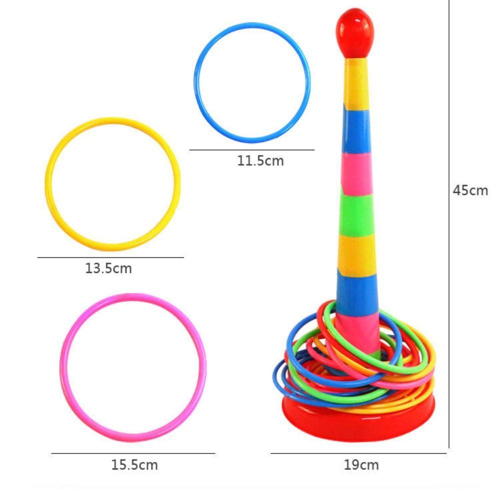 A Circle Throwing Ferrule Game Stacked Layers Game Parent-Child Interactive Sports Circle Ferrule