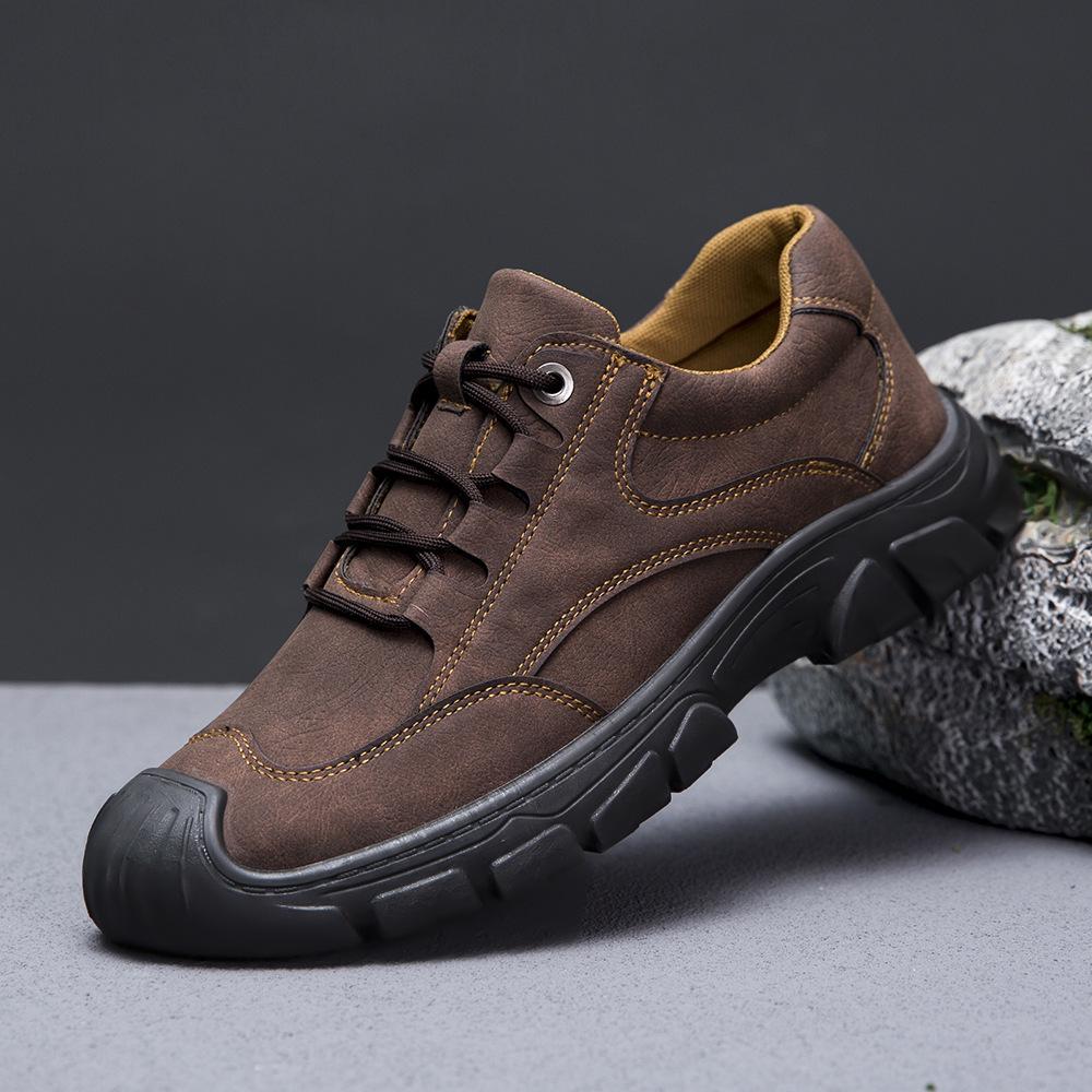 Men's Shoes Autumn and Winter Sports Shoes Large Size Non-slip Travel Shoes Medium and Outdoor Hiking Shoes
