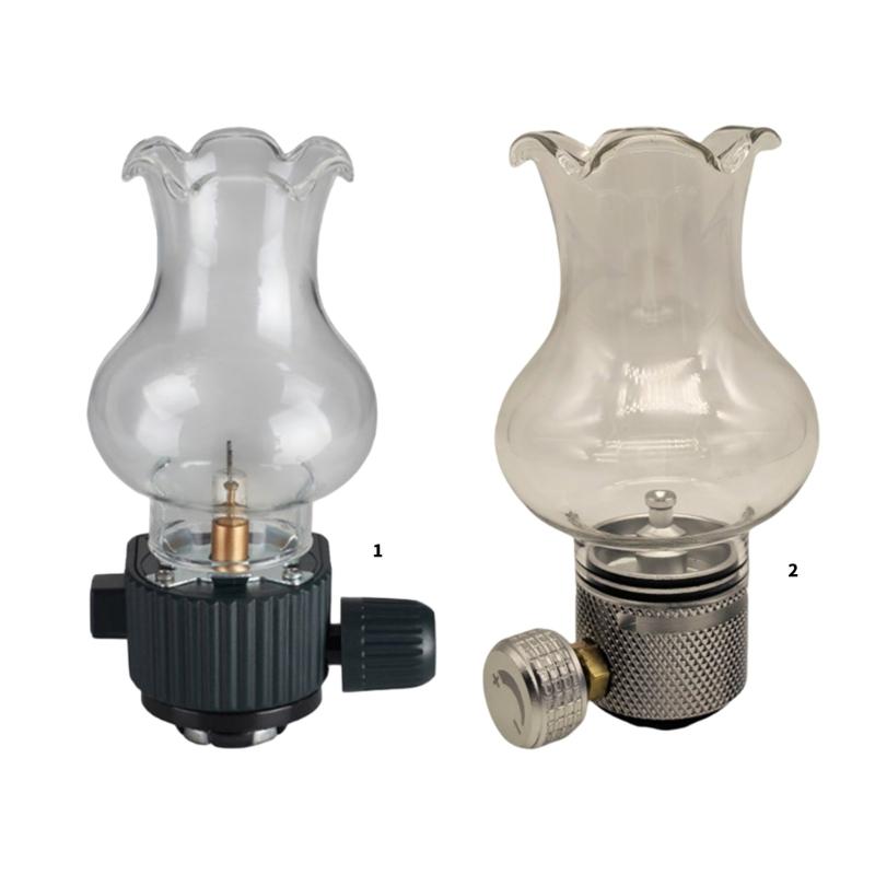 Portable Camping Night Light With Adjustable Brightness Outdoor Tent Gas Lamp For Tents And Hiking Easy to Use
