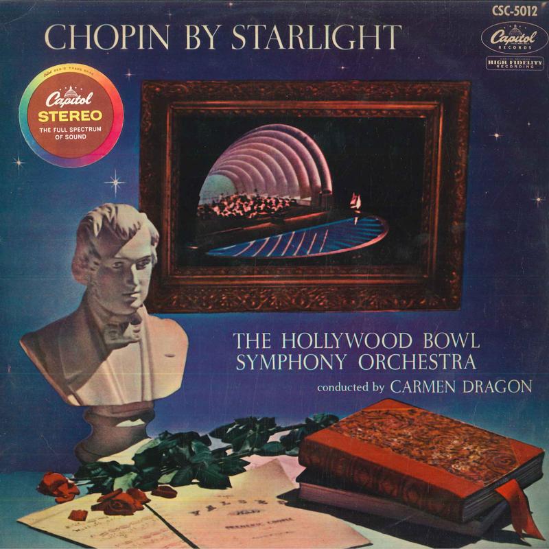 

LP Record HOLLYWOOD BOWL SYMPHONY ORCHESTRA, - Chopin By Starlight CSC5012 CAPITOL Japan Classical Used