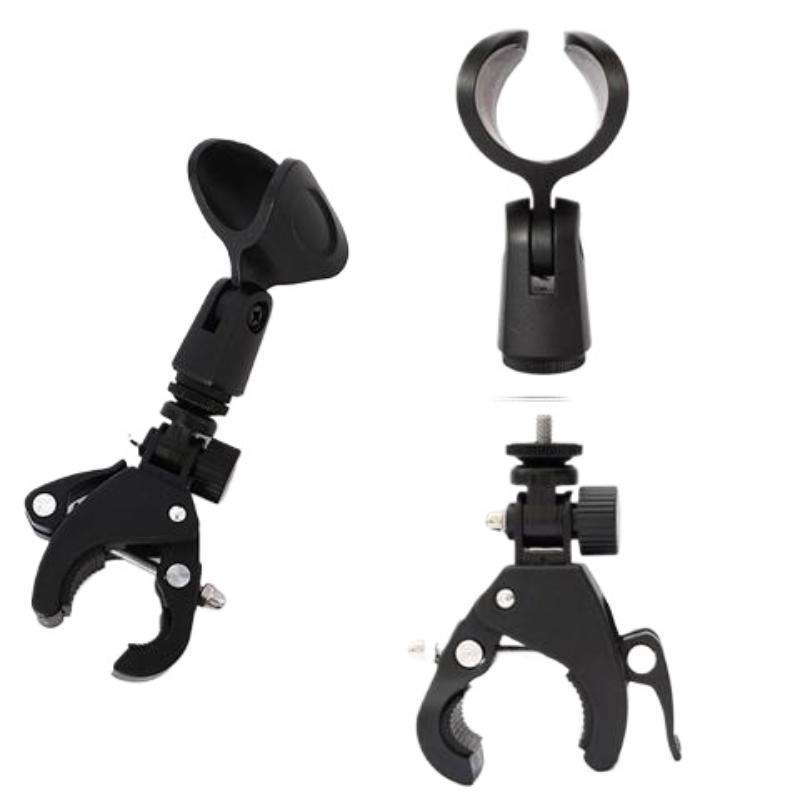 1Pcs Drum Mic Clip Holder Microphone Crab Clamp Mount For Mic Stand&Drum Rim Adjustment 5/8 To 3/8 Thread Mic Clip