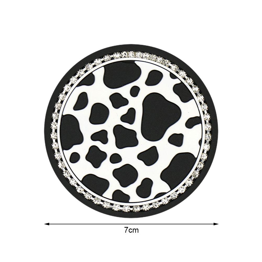 2pcs Car Auto Cup Holder Anti Slip Insert Coasters Pads Interior Accessories Universal Fits Perfectly For Most Cups