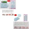 26-Piece Alphabet & Number Baking Molds for Cookies, Fondant & Chocolate