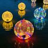 2026 Solar LED Waterproof Warm Color Pool Light - Outdoor Decorative PVC Inflatable Ball.