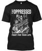 Limited New The Oppressed Fight For Your Life English Oi! Music T-SHIRT S-4XL