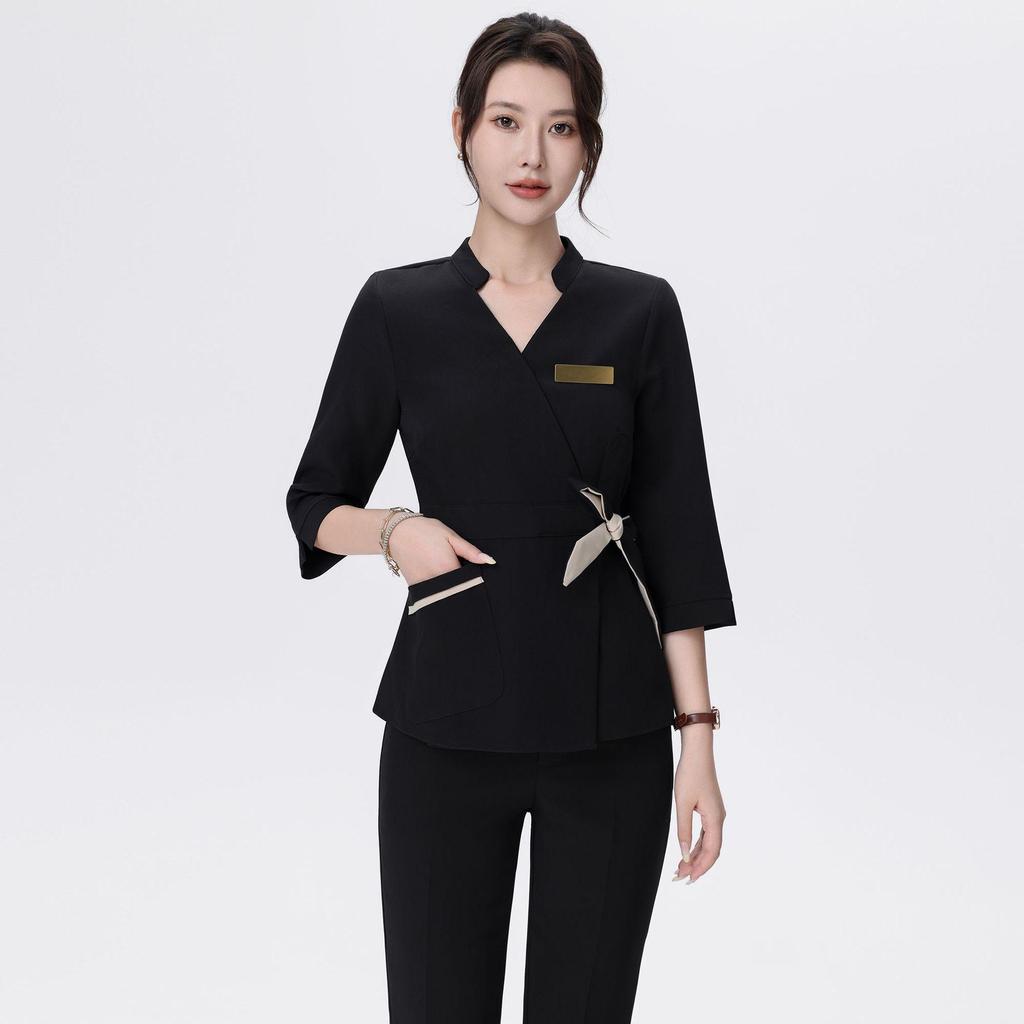 Kosmetička Šaty s polovičním rukávem pro kosmetičky a terapeuty v lázních