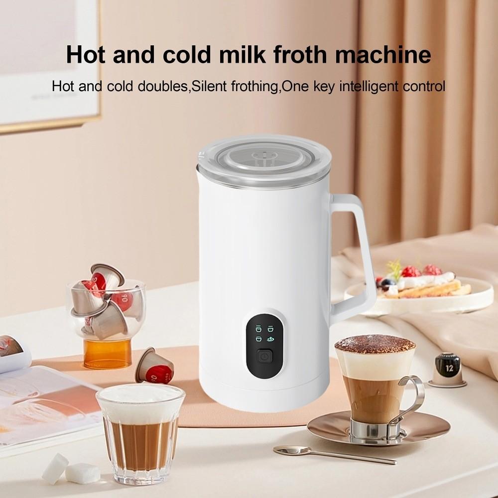 Multifunctional Milk Froth Machine Household Milk Heating Bubbler Milk Foam Machine Electric Automatic Milk Foam Maker