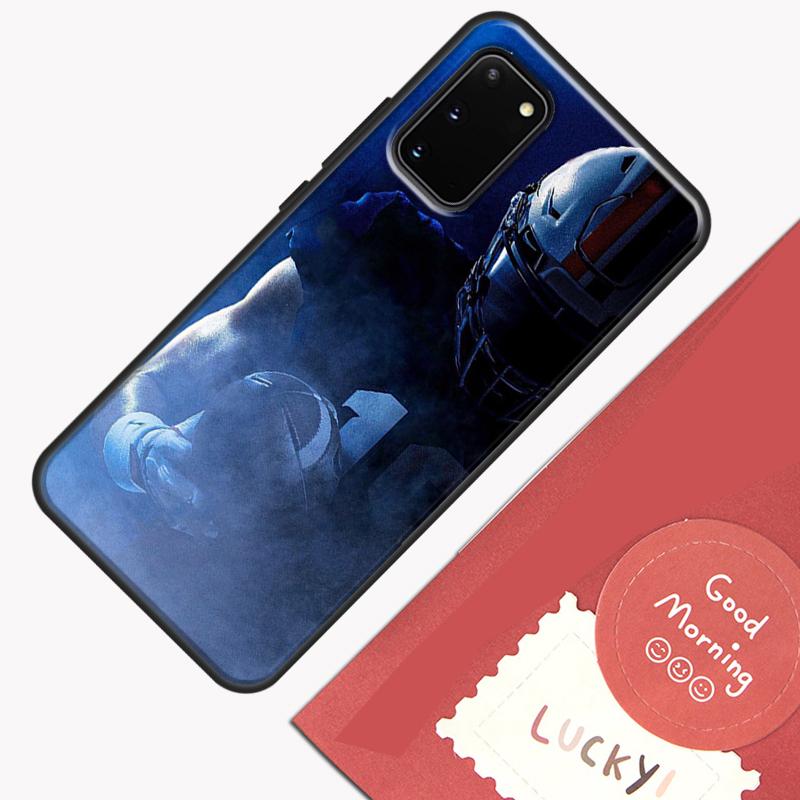 American Football College Sport Phone Case For Samsung Galaxy S24 S26 Ultra S20 S21 S22 S23 S25 Plus S10 S25 FE Cover Shell