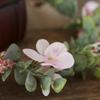 2 Pcs Bridal Green Leaf Crown Bohemian Headpiece Floral Headband Photo Prop Wedding Bridal Flower Girl Halo Maternity Photo Props