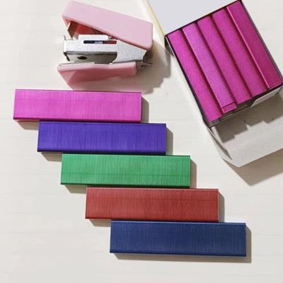 Green Colored Staple 3000 Refill for Desk Stapler 1000 Per Pack Total