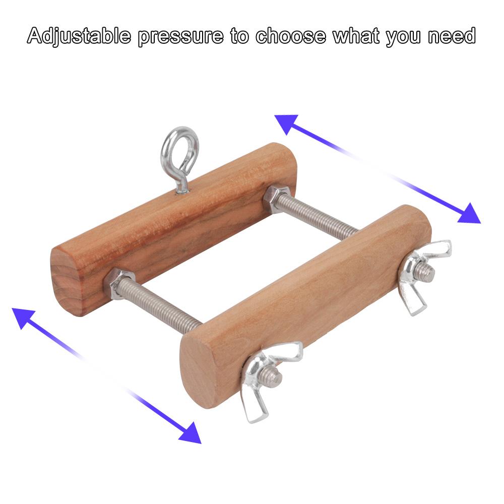 Stretcher Metal Ball Male Sex Toys Scrotum Pendant Ball Wooden Penis Rings Clamp Male Penis Training Testicle Crusher