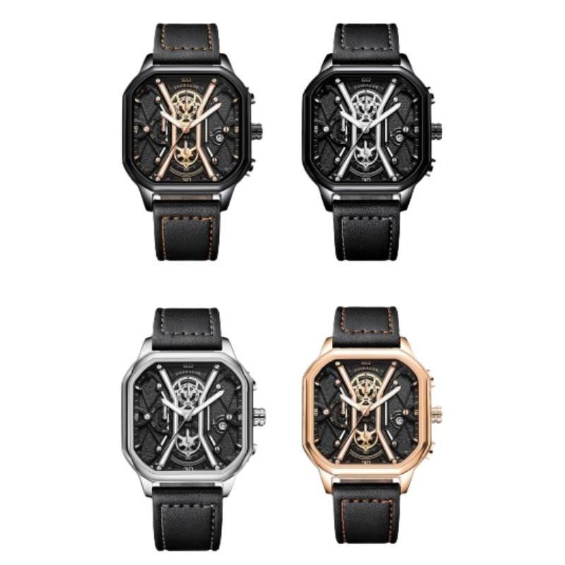 Fashion Mens Watch Student Multi Functional Steel Automatic Watch Decoration