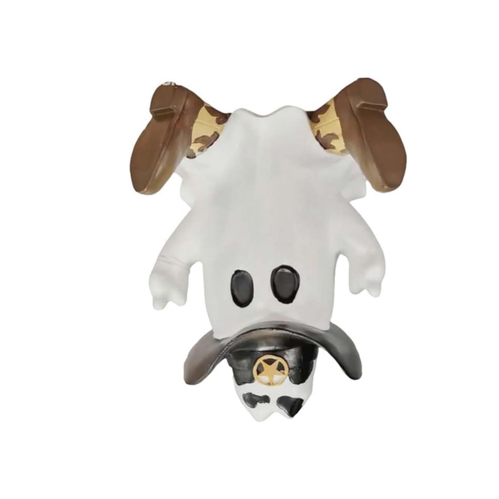 Halloween Cowboy Ghost Statue Ornaments Funny Ghosts Tabletop Decoration For Home Garden Outdoor Party Festival