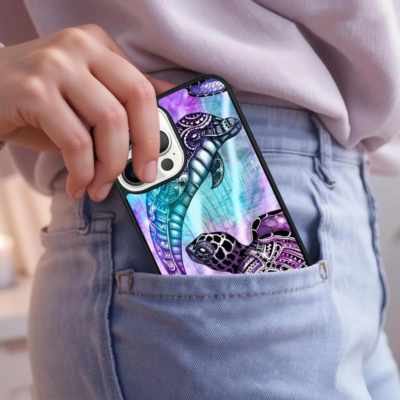 Turtles colourful Sea turtle shell colourful Phone Case For iPhone 17 Air 15 16e 14 13 Pro Max Coque 12 11 Pro Max PLUS cover