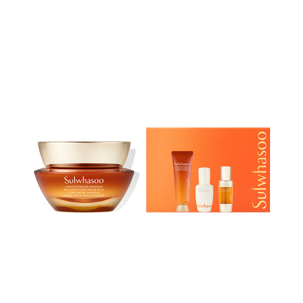 Sulwhasoo Concentrated Ginseng Renewing Cream Rich Intensive Anti-Aging Moisturizer Set
