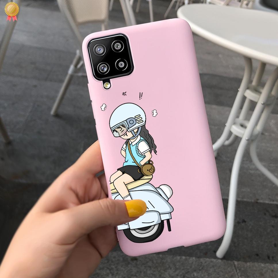 Für Samsung Galaxy A12 A42 Hülle Niedliche Cartoon Weiche Silikon Stoßstange Abdeckung Für SamsungA12 Funda Samsung A12 A42 A 12 42 Handyhülle