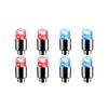 2/4/8pcs LED Tire Valve Stem Caps Neon Light Waterproof Wheel Spoke Lights LED Tire Lamp for Motorcycle Bicycle Car Accessories
