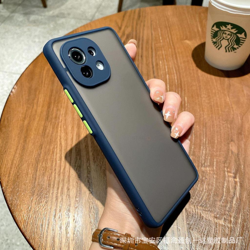 Matte Hard Case On For Xiaomi Redmi Note 8 Pro 9 9pro 7 Shockproof Silicone Back Cover Xiomi Redmi Note8 Note9 8pro