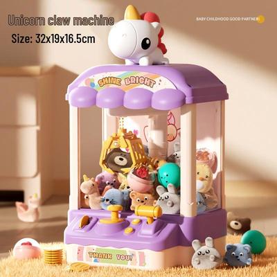 Mini-Greifautomat für Kinder - Kuscheltiere & Kapselspielzeug greifen