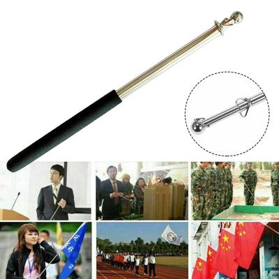 Easy To Carry Flag Pole Retractable Teaching Tools