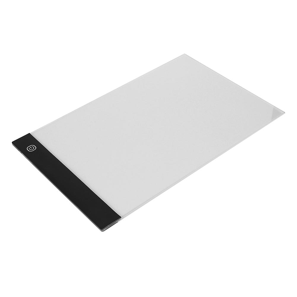 

A4 TY H TYPE C Портативная доска для письма и рисования мультфильмов, водонепроницаемая, светодиодная, белая, с черным цветом