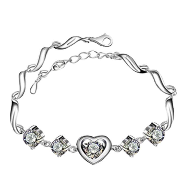 Four-Leaf Clover Handmade Lucky Bracelet for Women, Simple European and American Style, Perfect for Students and Friends