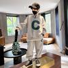Boys' Autumn Suits Children's Spring Sweaters Sportswear Big Children's Spring and Autumn Models Handsome and Fashionable