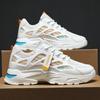 Fashion Men's Breathable Sports Casual Mesh Shoes Summer Soft Sole Anti Slip Outdoor Running Shoes Student Fashion Trendy Urban Shoes