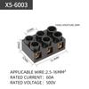 1Pcs 20-6 AWG Wiring Connector X5 Series Terminal Electrical Connector Durable Terminal Block