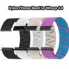 Nylon Fitnessband Verstellbar Atmungsaktiv Uhrenarmbänder Tragbar Gewebtes Sport-Armband für Whoop 5.0 Damen Herren