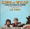 7inch Record LINE ET WILLY  Le Vent AZ1023 DiscAz 1966 France Pop Used