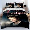 The Twilight Saga Printed Bedding Sets Exquisite Bed Supplies Set Duvet Cover Bed Comforter Set Bedding Set Luxury Birthday Gift