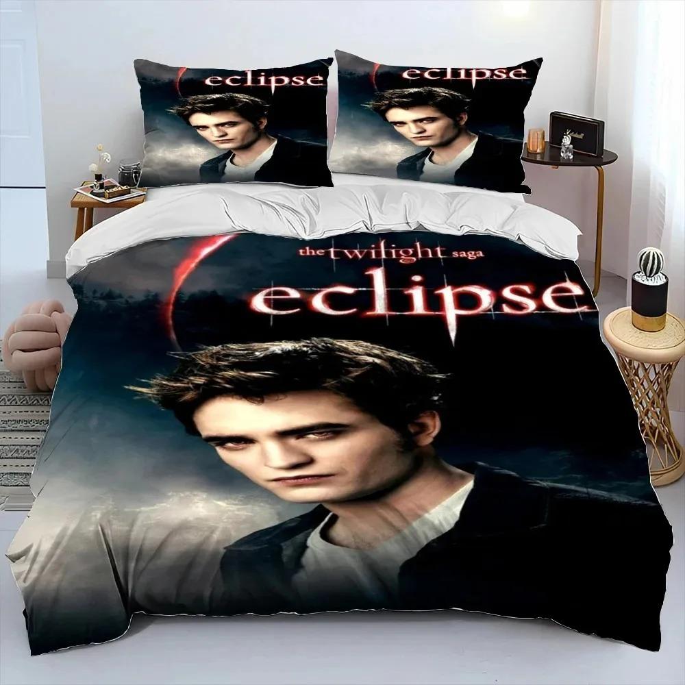 The Twilight Saga Printed Bedding Sets Exquisite Bed Supplies Set Duvet Cover Bed Comforter Set Bedding Set Luxury Birthday Gift