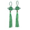 2pc Chinese Knots Tassel DIY Pendant Pendant Jewelry Garment Decorative Accessories Car Key Bag Pendant DIY Craft Tassel Fringe