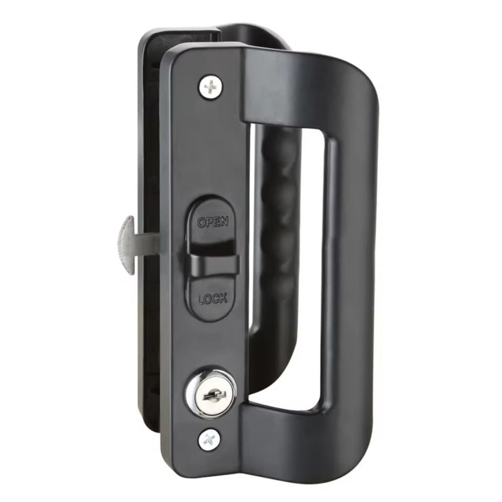 With Key Anti-theft Door Lock Set with Handle Sliding Door Handle Replacement  Household Hardware