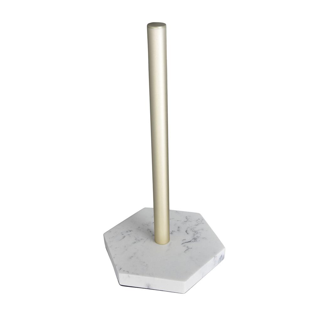 Papierhandtuchhalter Simulation Marmor Stehend Multifunktional Küchenpapierhalter Ständer für Büro Küche Badezimmer