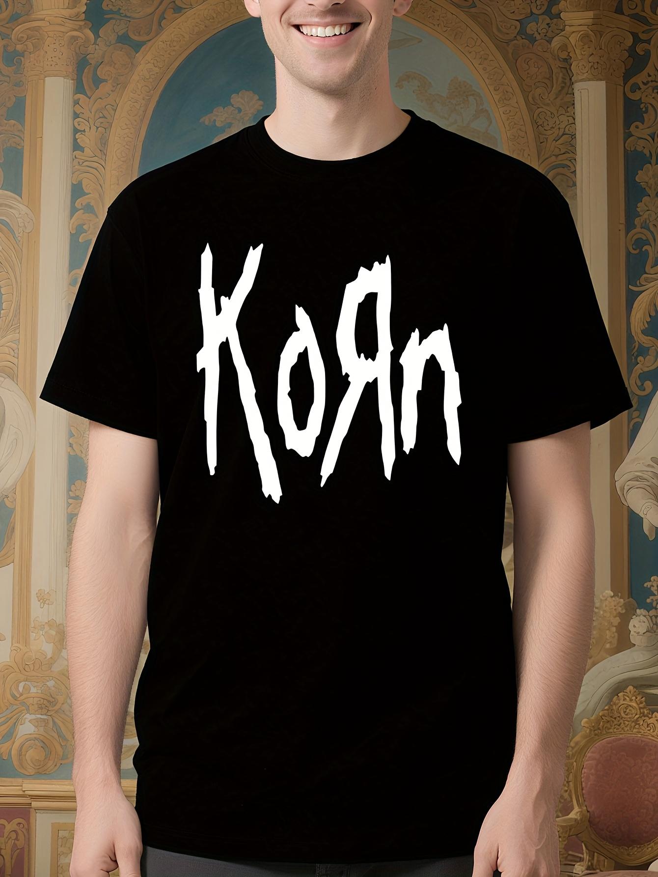 Official Korn Band Graphic Tshirt - Heavyweight 100% Cott... M