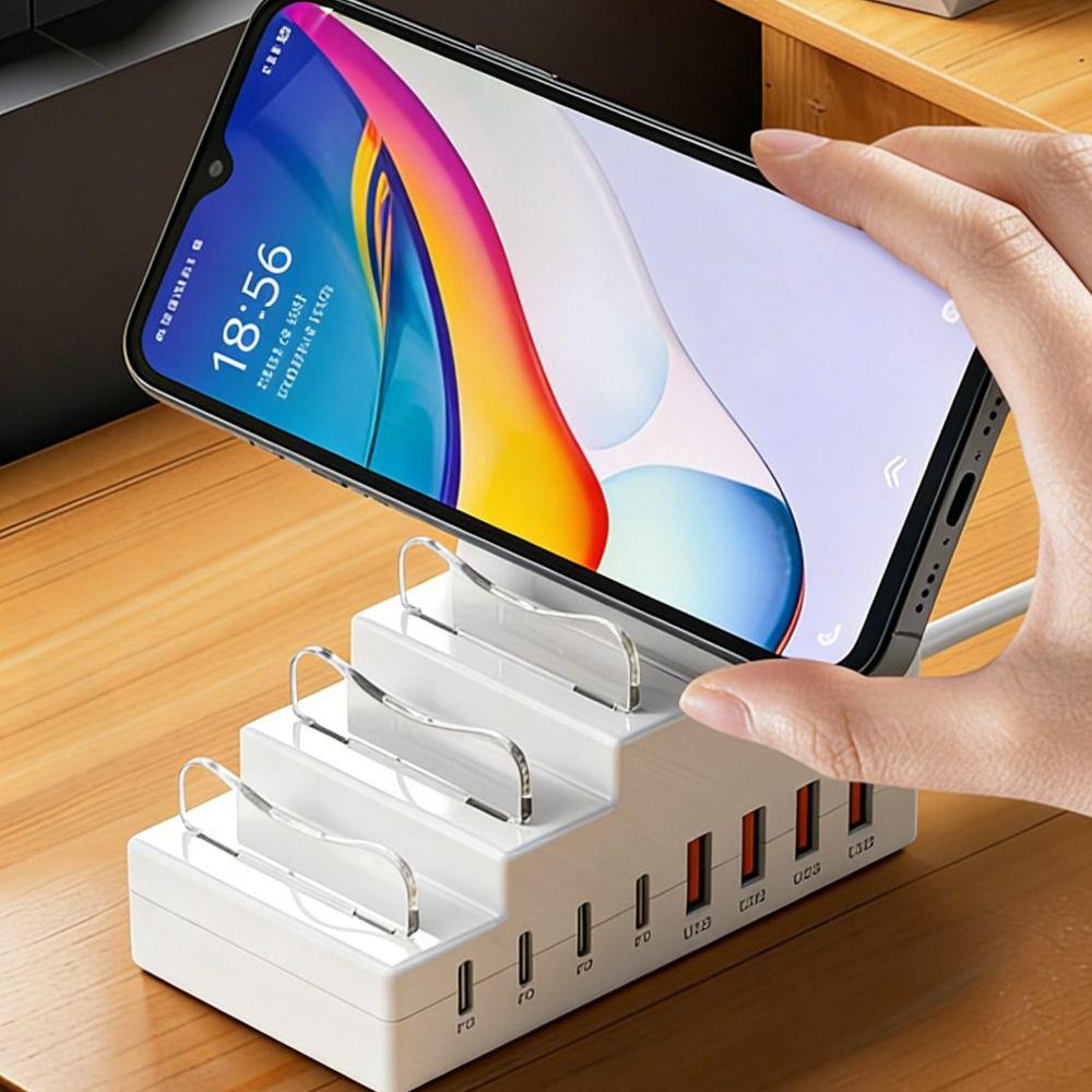 4Type C Ports Desktop Charging Power Strip 4USB Ports USB Type C Charger Laptop Charging