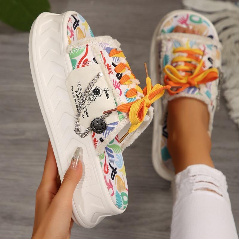 Winter New Platform Slippers Women's Round Head Open Toe Front Strap Anti-slip Wear-resistant Flat Shoes